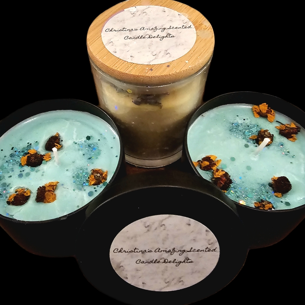 Christina's AmaZing Scented Candle Delights /Size, Color, Fragrance, & Potpourri